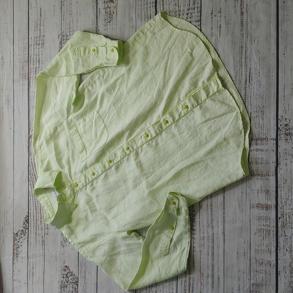 WESTBOUND LINEN BUTTON DOWN - image 1